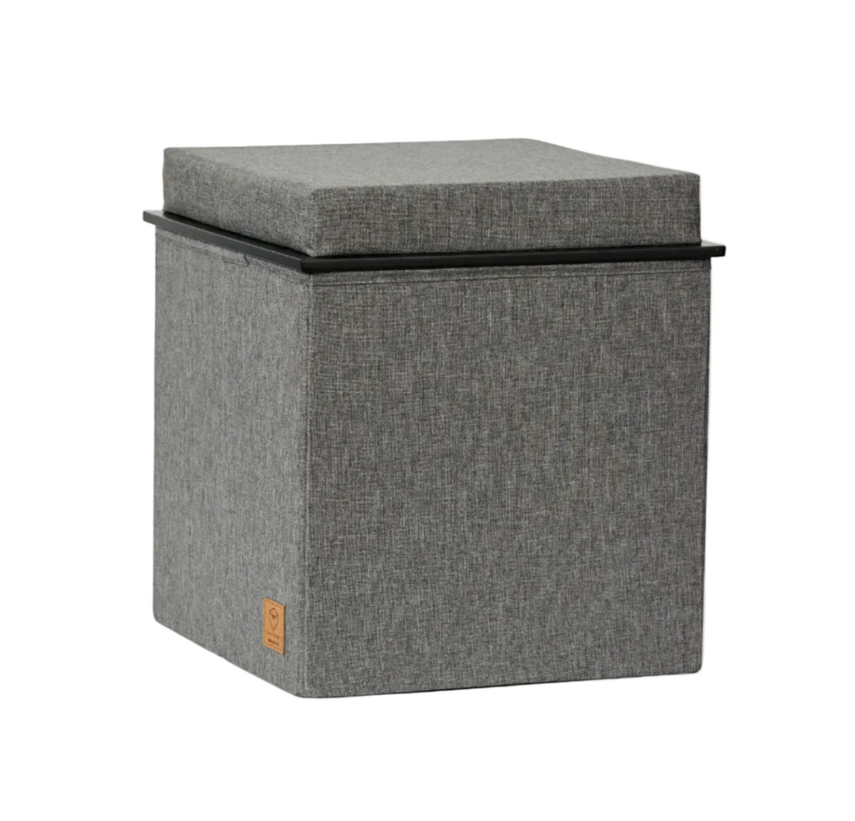 3-in-1 Sitzhocker mit Stauraum – PREMIUM GRAU