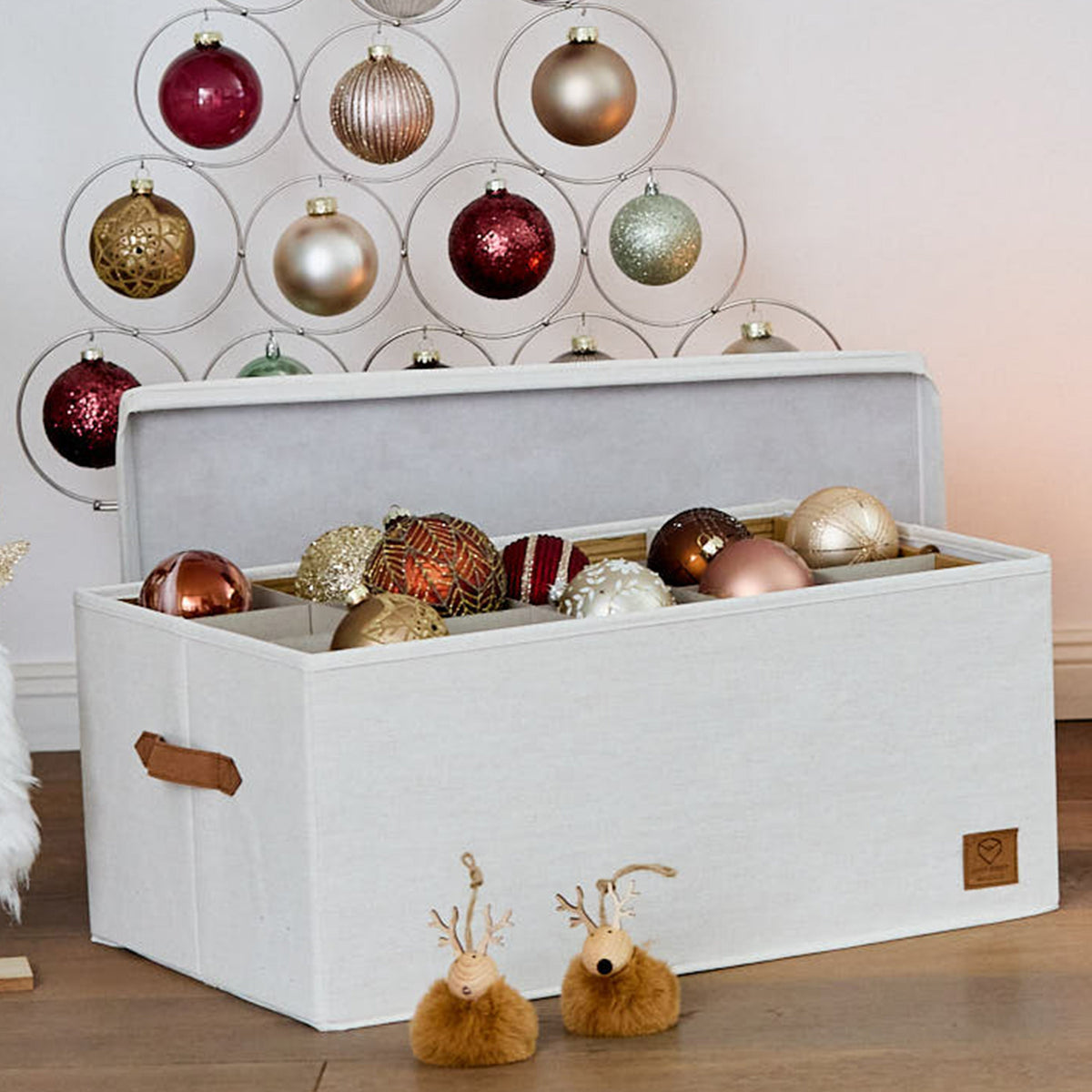 Aufbewahrungsbox für Weihnachtskugeln, 58x36x25 cm – PREMIUM