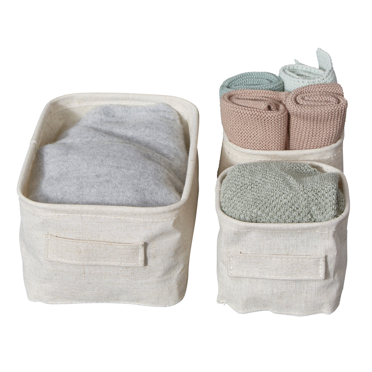 Set Aufbewahrungskörbe – PREMIUM NATUR