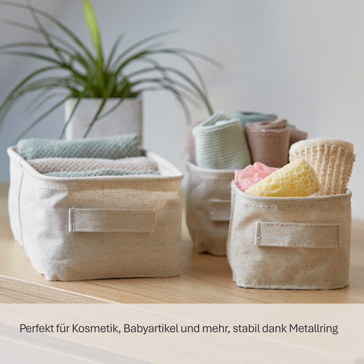 Set Aufbewahrungskörbe – PREMIUM NATUR