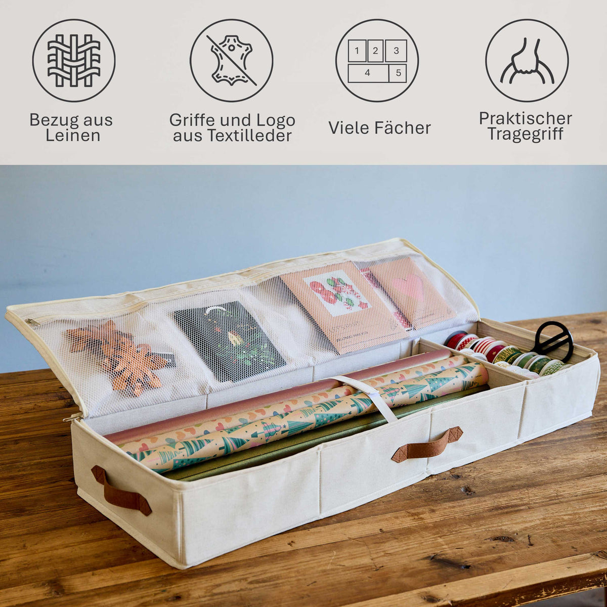 Geschenkpapier Organizer – PREMIUM