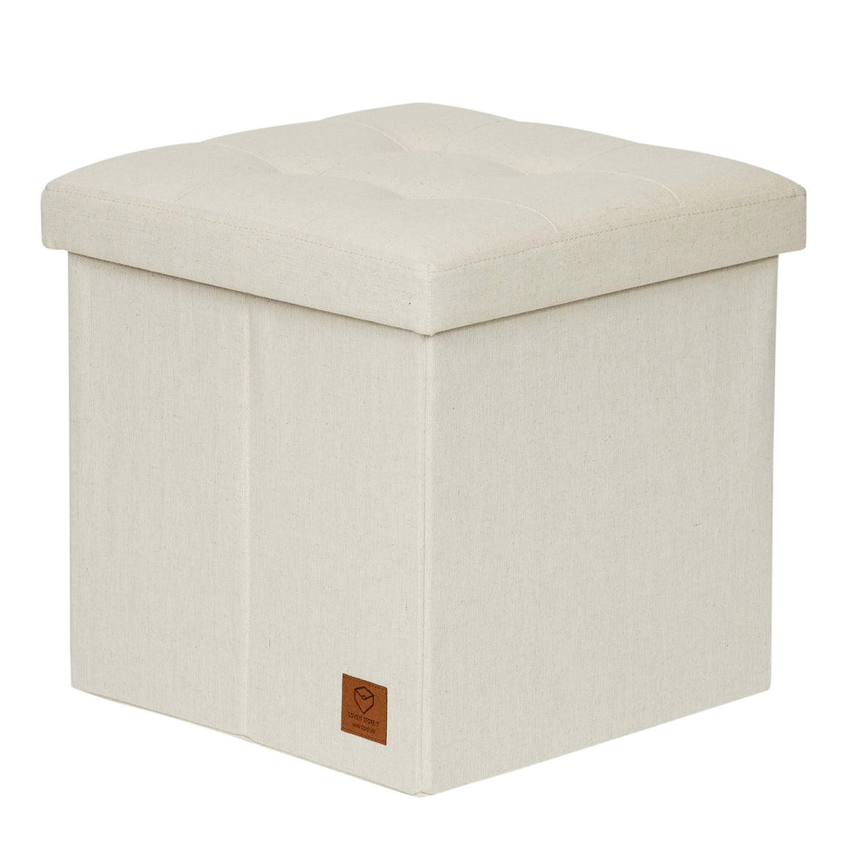 Sitzhocker mit Stauraum, 38x38x38 cm – PREMIUM