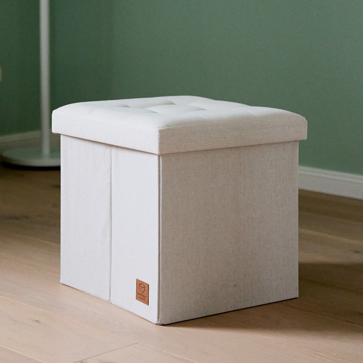 Sitzhocker mit Stauraum, 38x38x38 cm – PREMIUM