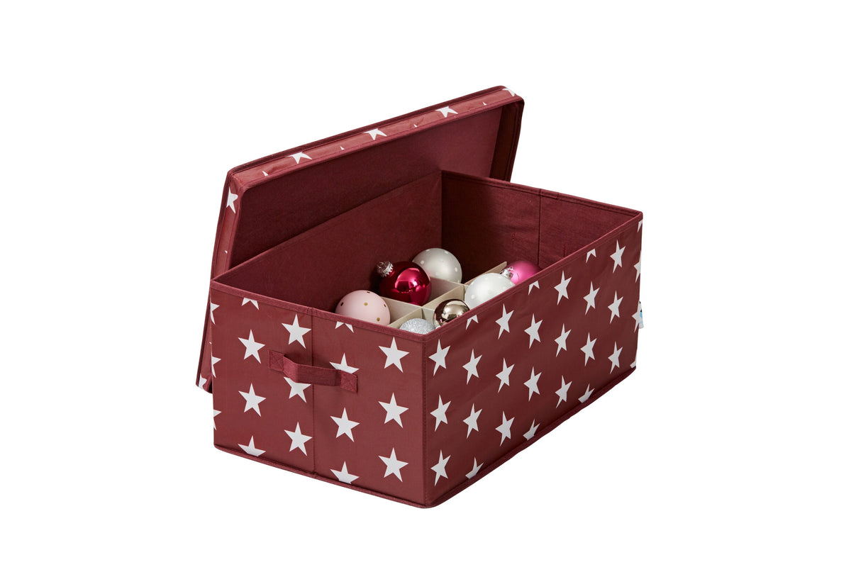 Aufbewahrungsbox für Weihnachtskugeln, Stern, 58x36x25 cm – WEIHNACHTEN