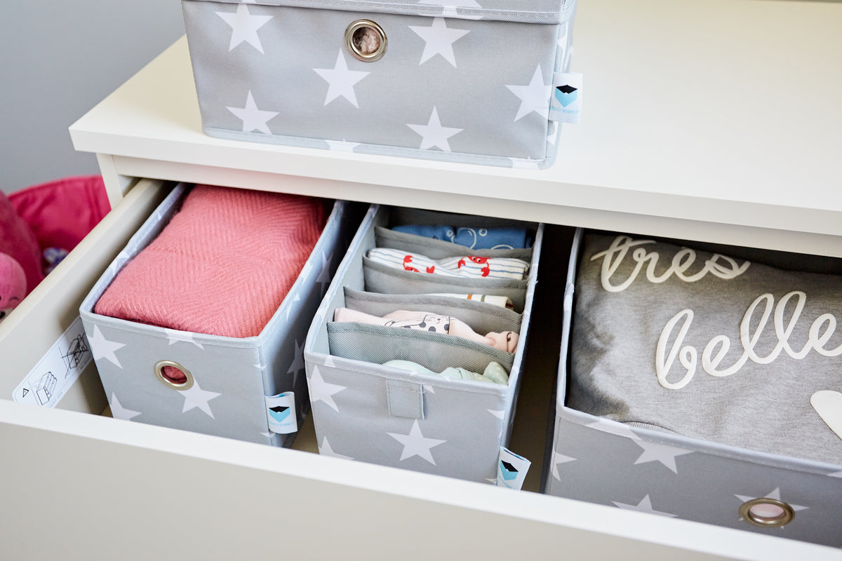 Schubladenbox 2-teilig, Stern – KIDS