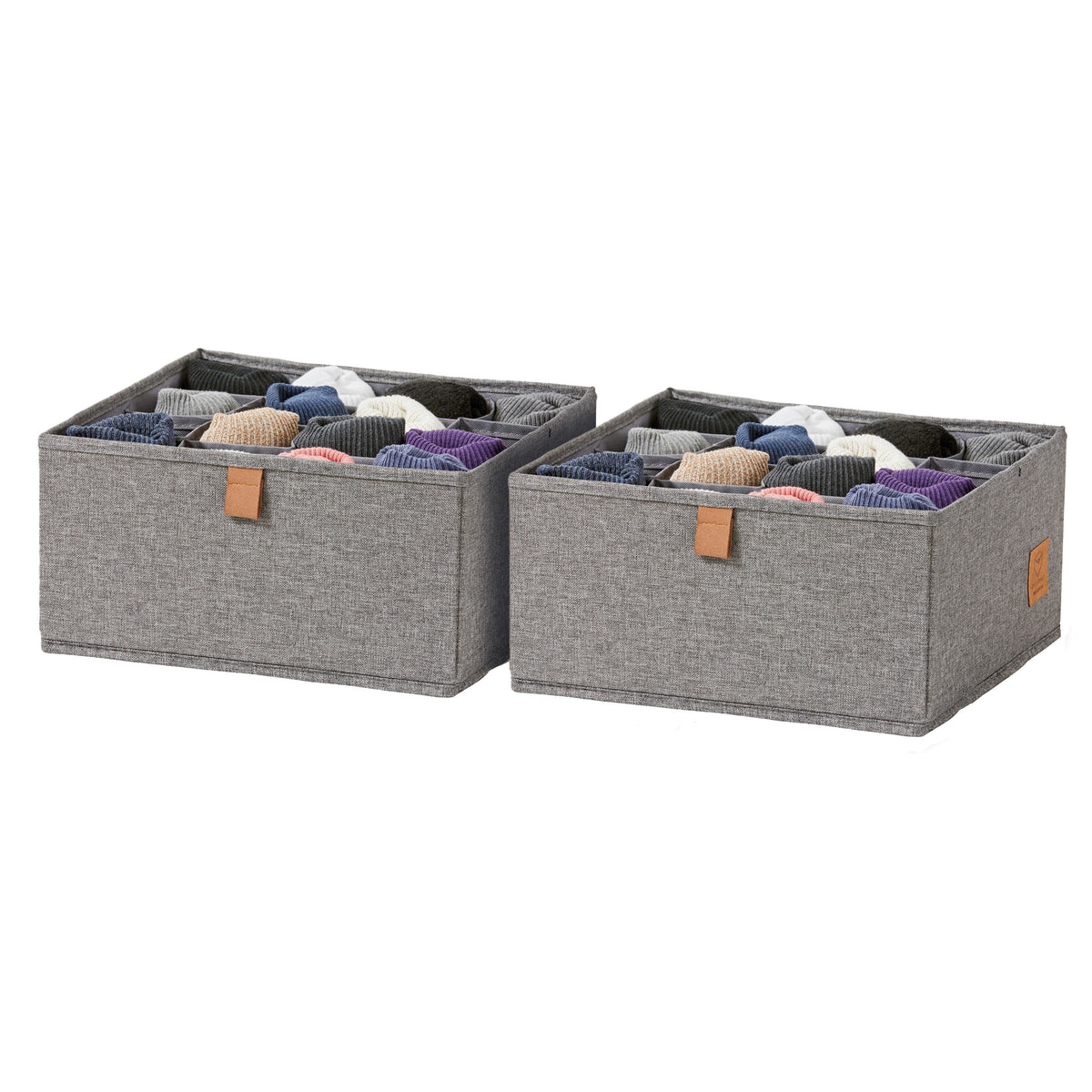 Schubladen Ordnungssystem 2-teilig, 30x30x15 cm – PREMIUM