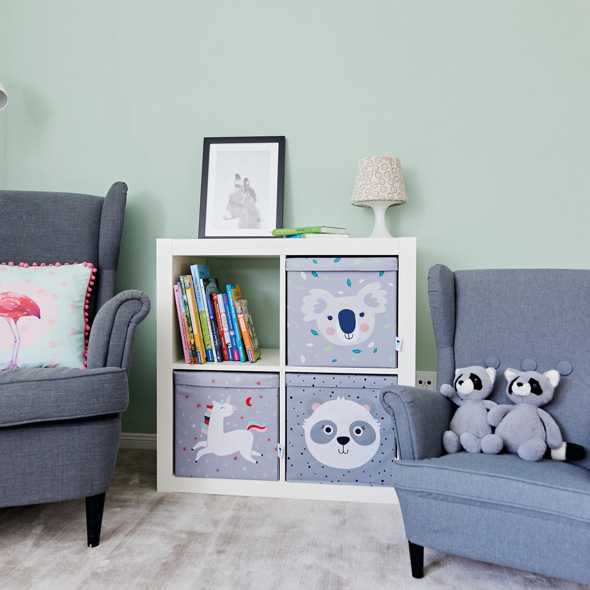 Ordnungsbox mit Deckel – HAPPY KIDS