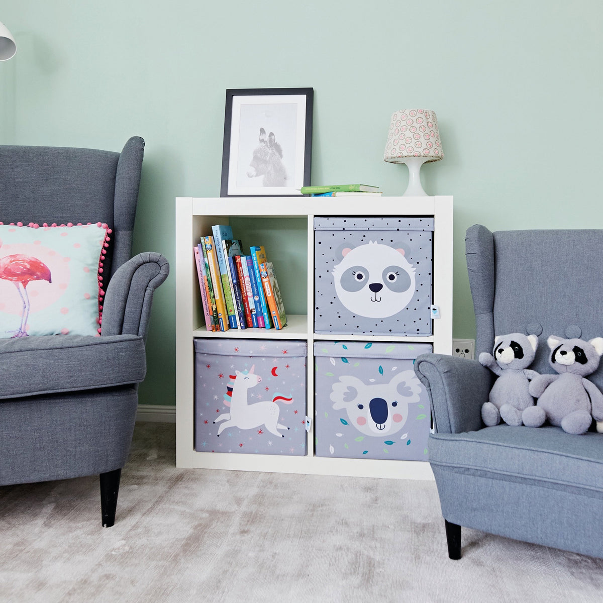 Ordnungsbox mit Deckel – HAPPY KIDS