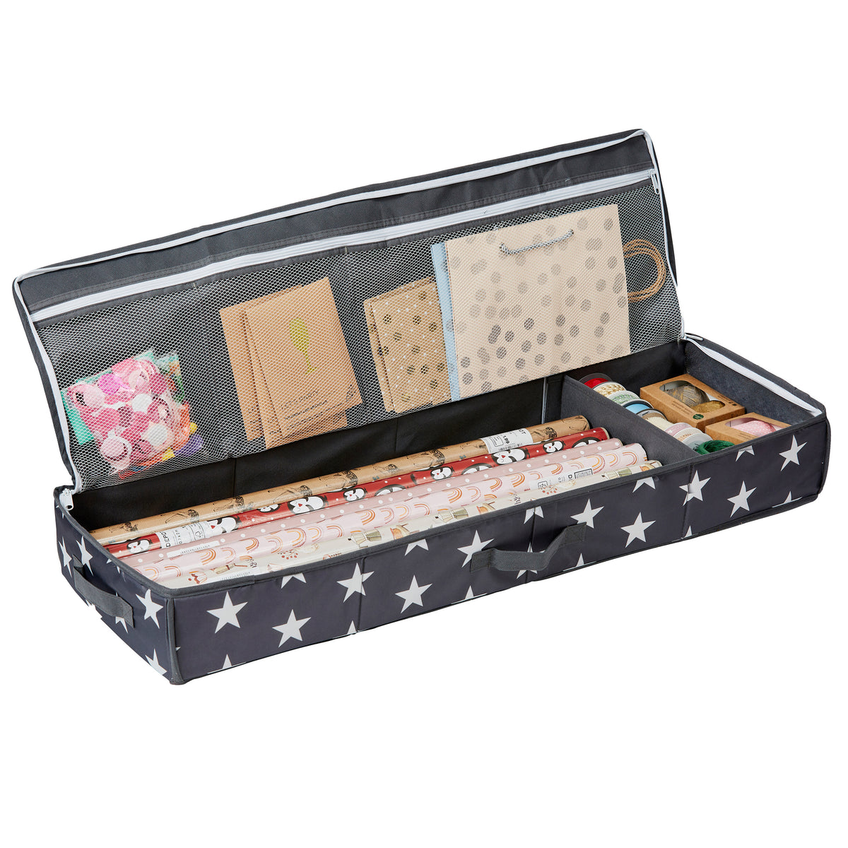 Geschenkpapier Organizer, Stern – WEIHNACHTEN