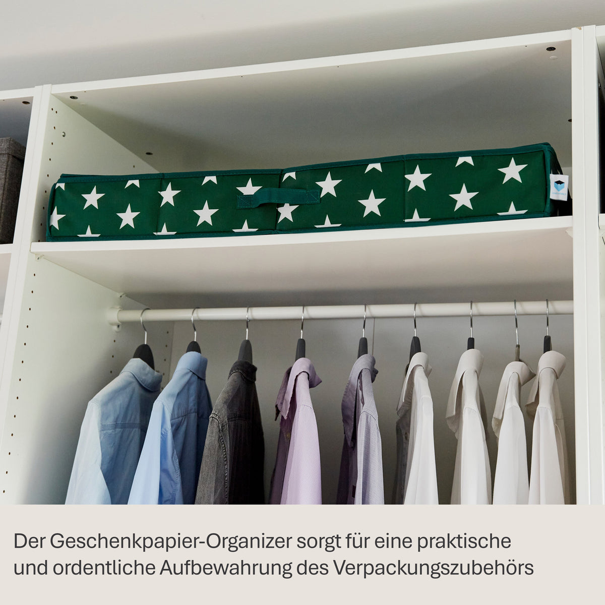 Geschenkpapier Organizer, Stern – WEIHNACHTEN