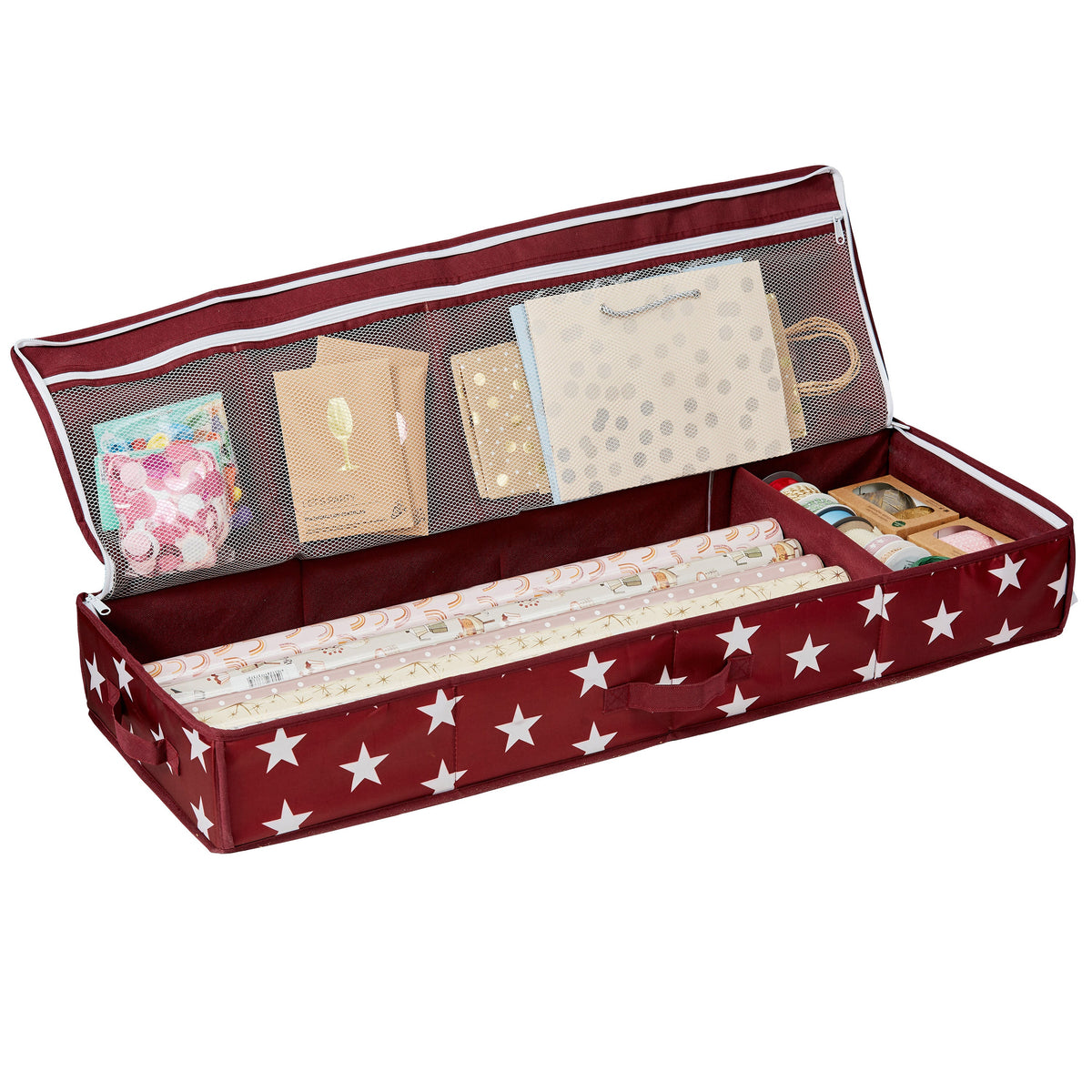 Geschenkpapier Organizer, Stern – WEIHNACHTEN