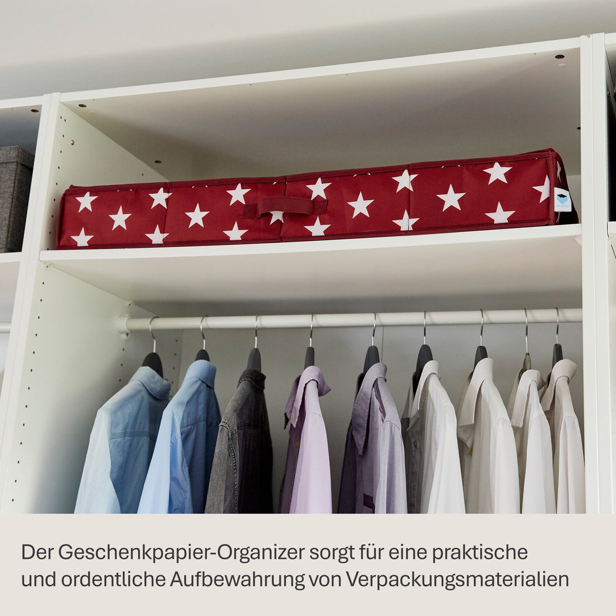 Geschenkpapier Organizer, Stern – WEIHNACHTEN