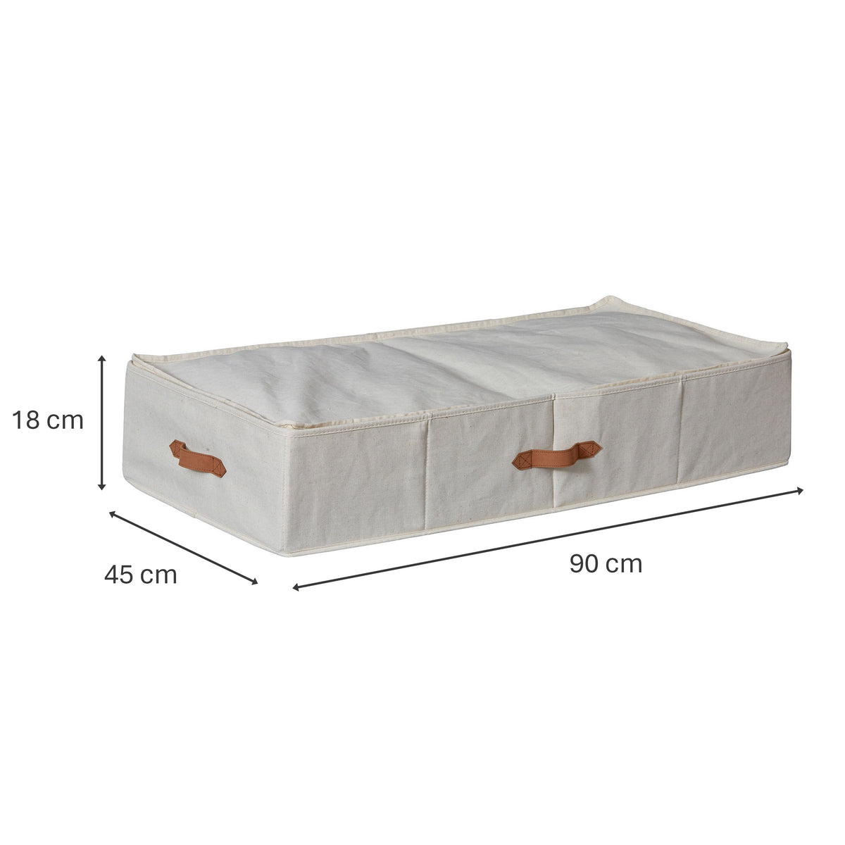 Unterbettkommode, 90x45x18 cm – PREMIUM