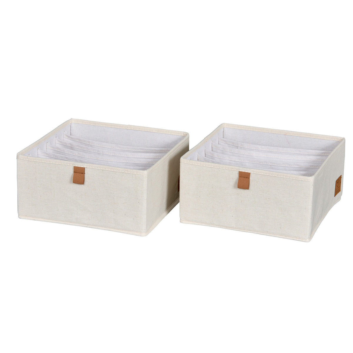Schubladenbox 2-teilig, 30x30x15 cm – PREMIUM