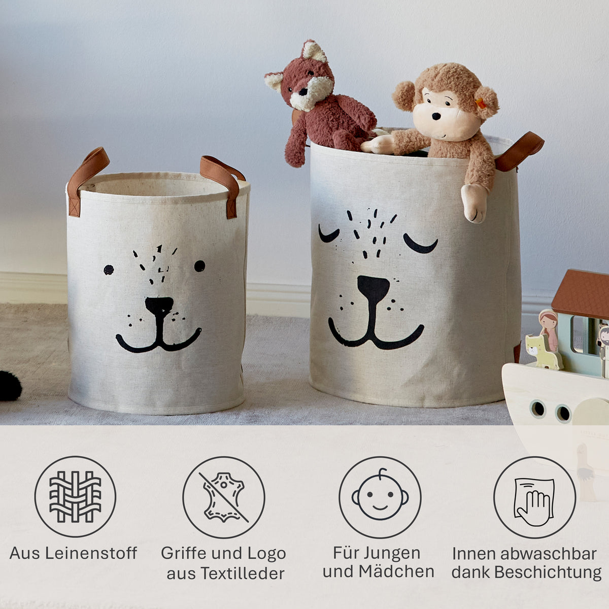 Aufbewahrungskorb Set 2-teilig – PREMIUM KIDS