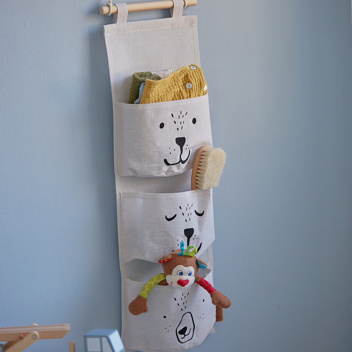 Hängeorganizer mit 3 Taschen – PREMIUM KIDS