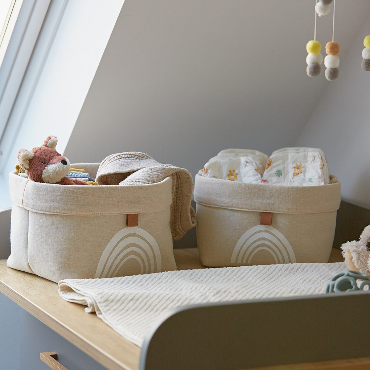 Aufbewahrungskörbe, Regenbogen – PREMIUM KIDS