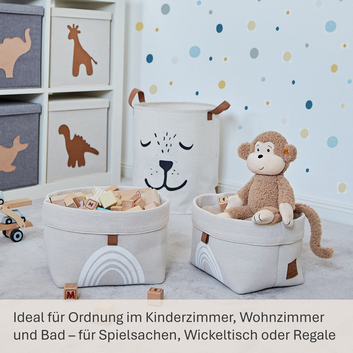 Aufbewahrungskörbe, Regenbogen – PREMIUM KIDS