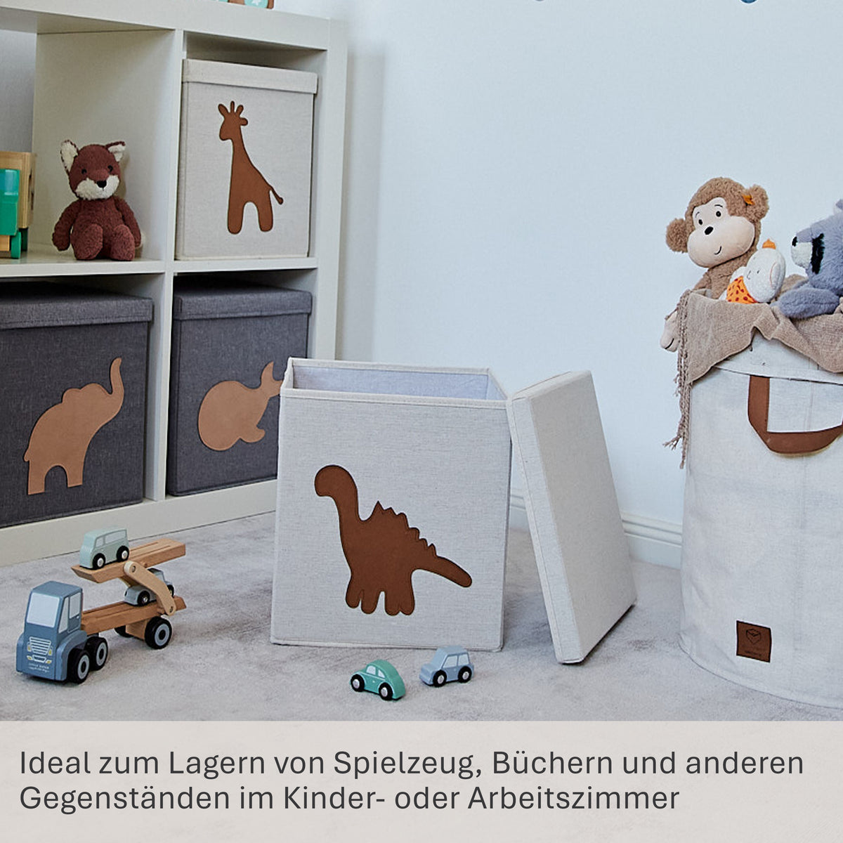 Spielzeugkiste mit Deckel – PREMIUM KIDS