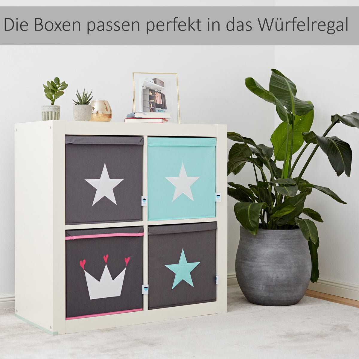 Ordnungsbox mit Deckel – COZY HOME