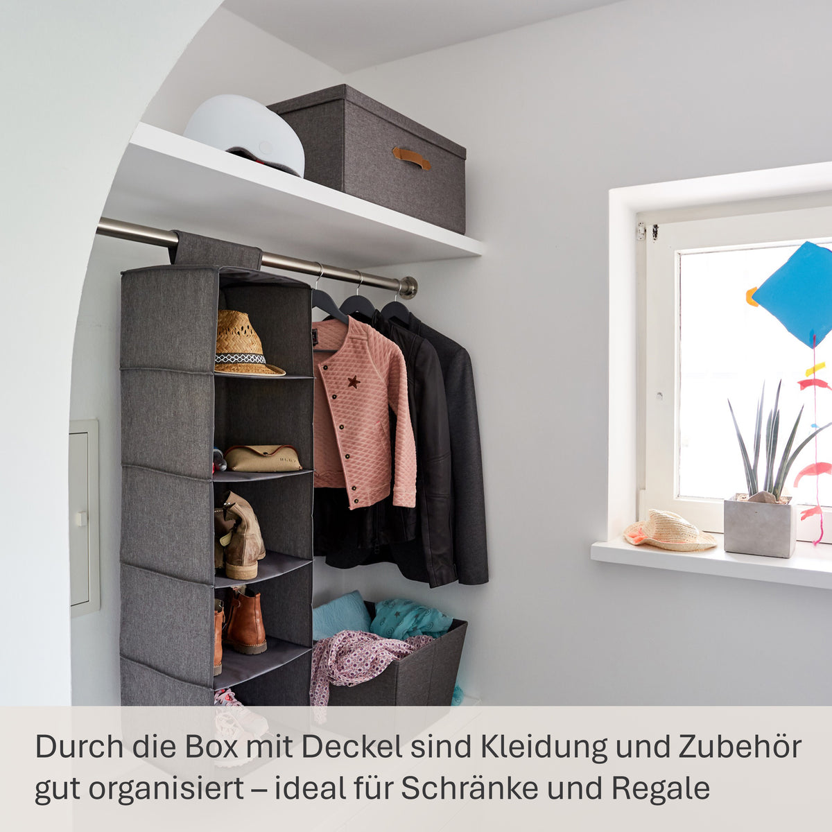 Aufbewahrungsbox mit Deckel, 54x40x25 cm – PREMIUM