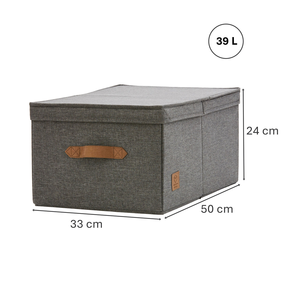Aufbewahrungsbox mit Klappdeckel – PREMIUM