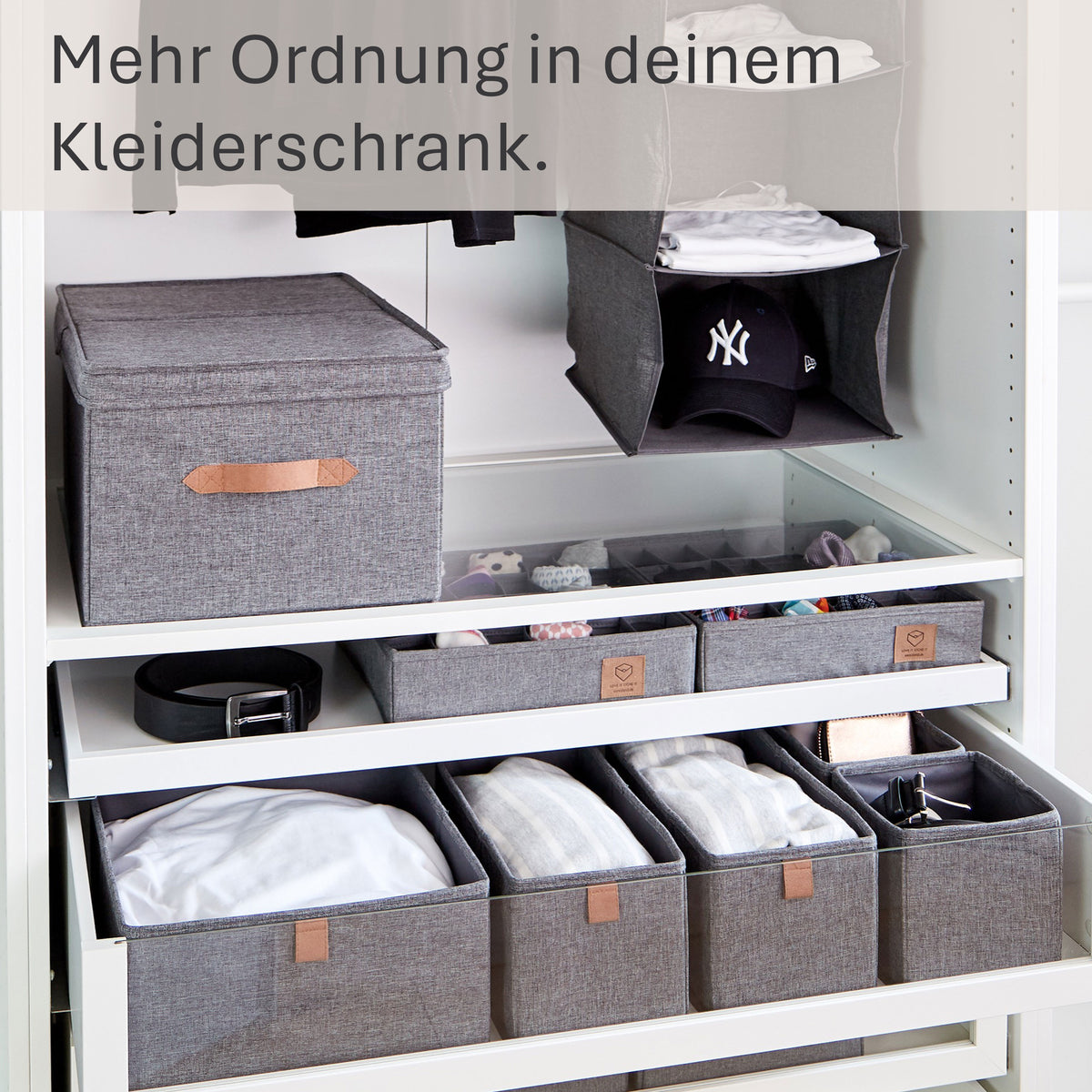 Aufbewahrungsbox mit Klappdeckel – PREMIUM