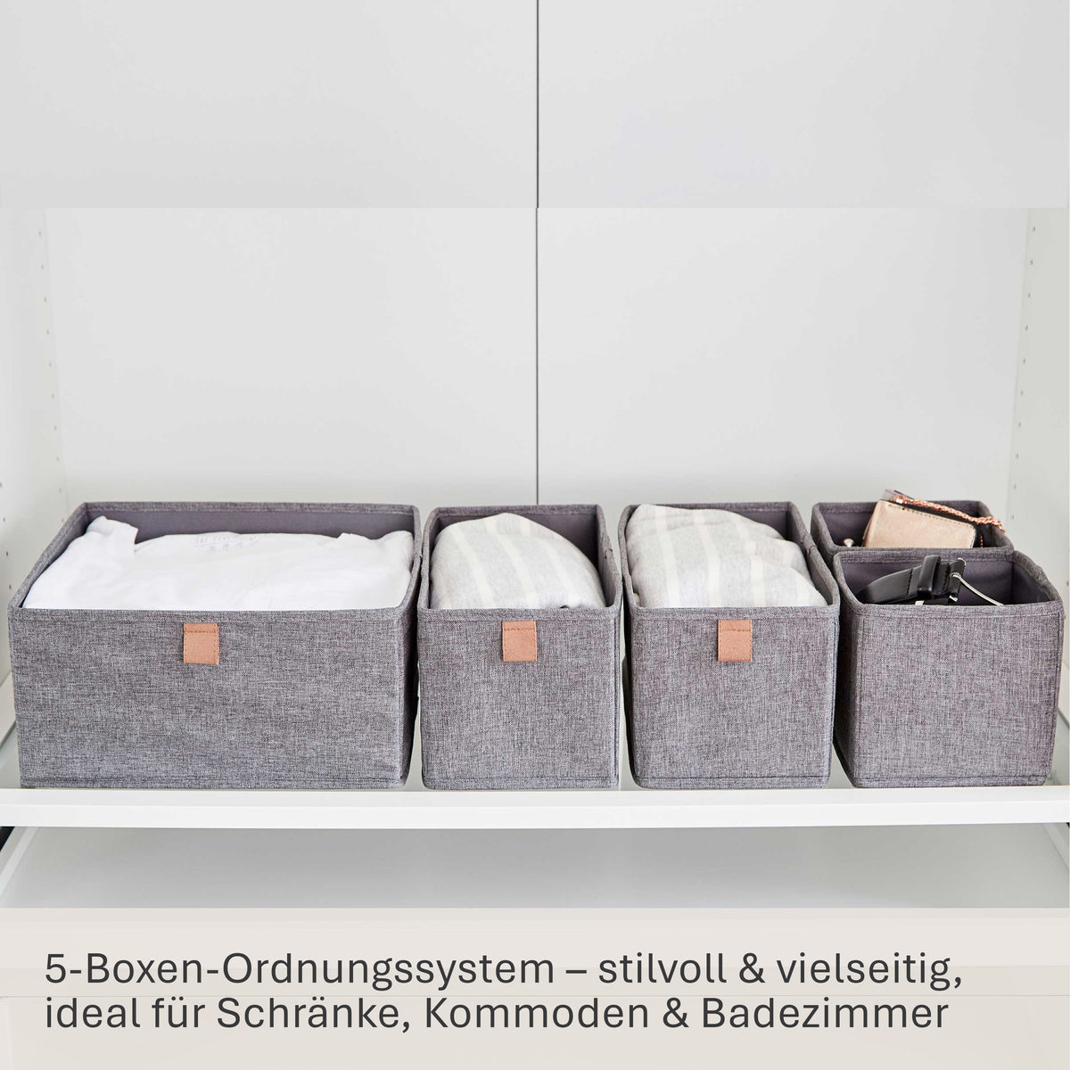 Kleiderschrank Organizer 5-teilig – PREMIUM