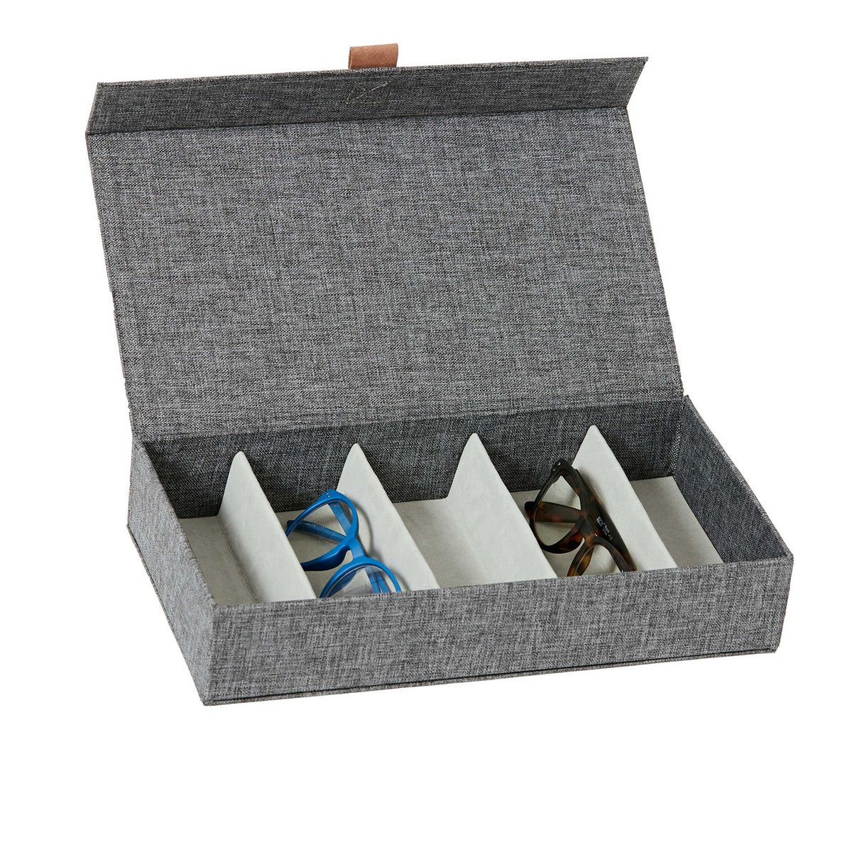 Brillenbox für 5 Brillen – PREMIUM