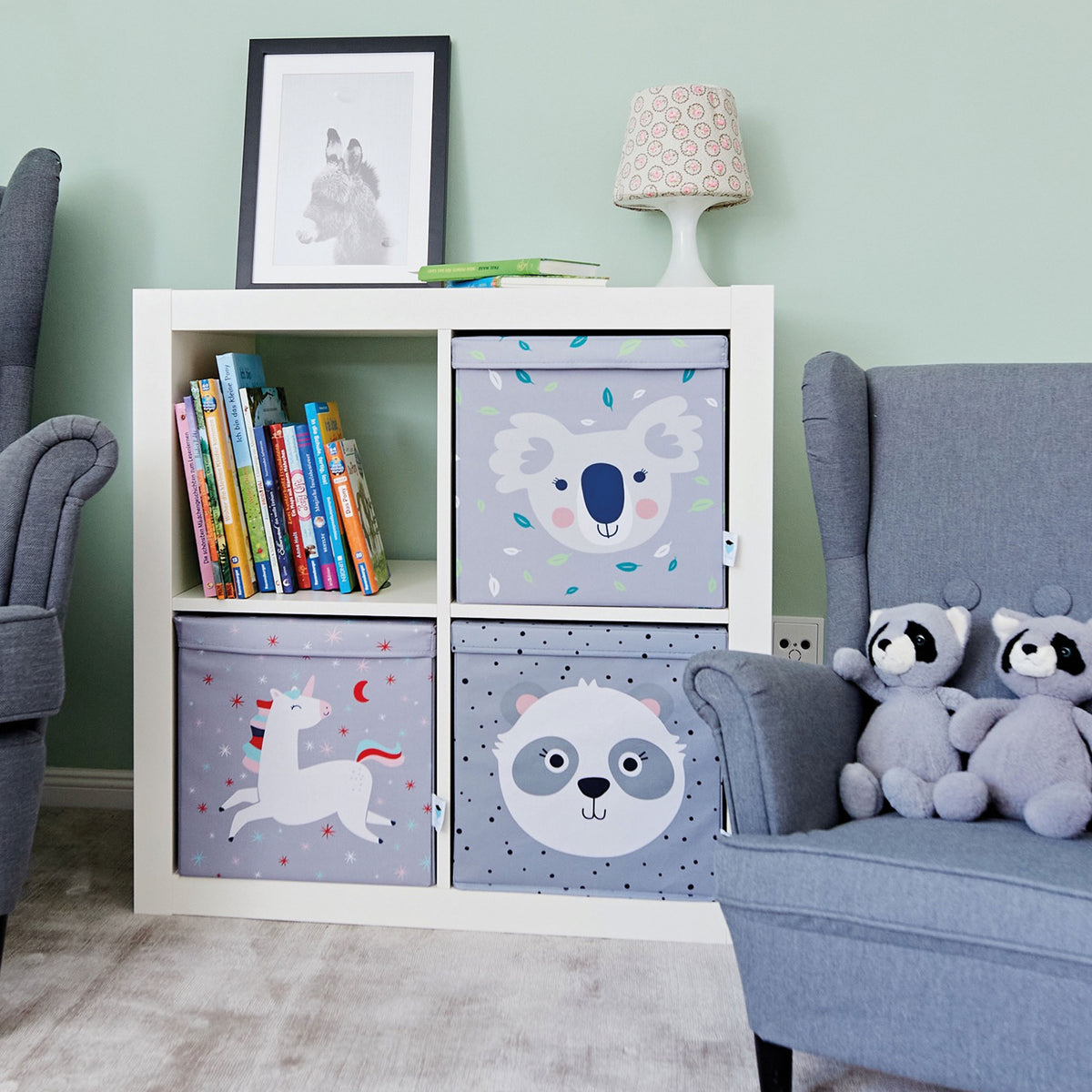 Ordnungsbox mit Deckel – HAPPY KIDS