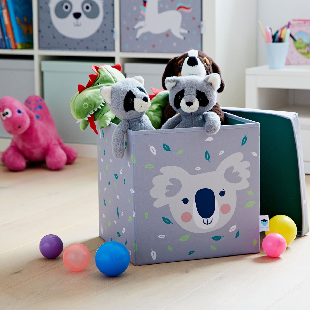 Ordnungsbox mit Deckel – HAPPY KIDS