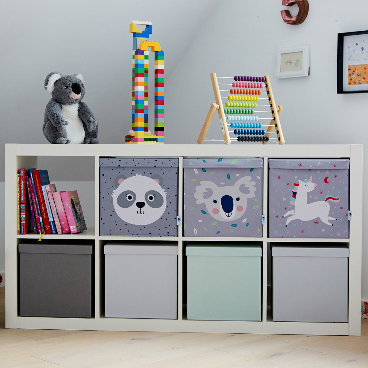 Ordnungsbox mit Deckel – HAPPY KIDS