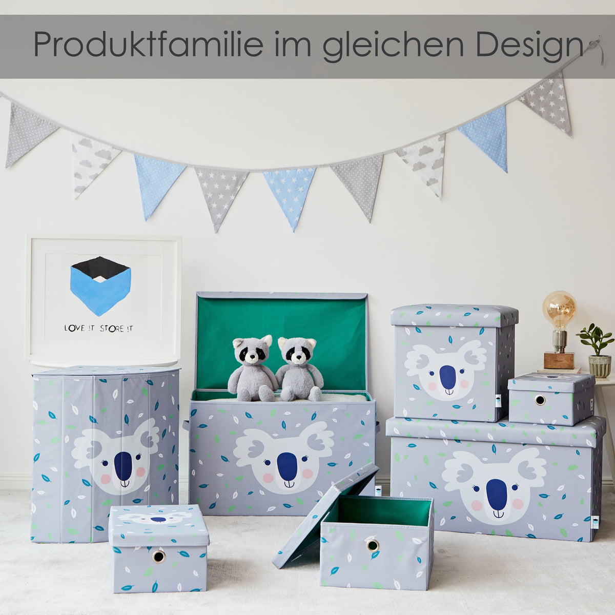 Ordnungsbox mit Deckel – HAPPY KIDS