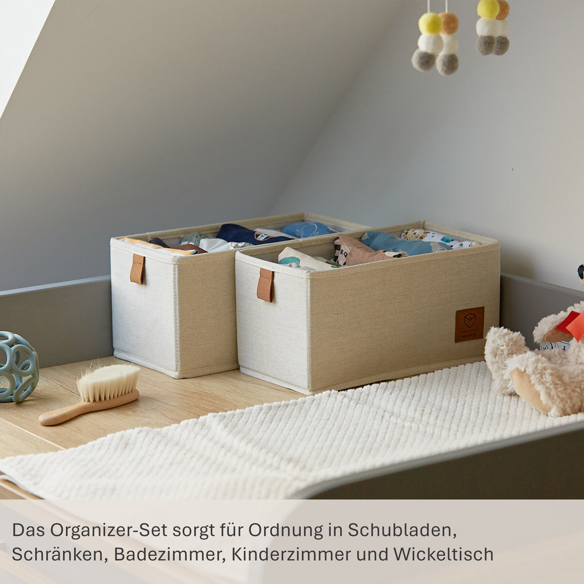 Schubladenbox 2-teilig, 15x30x15 cm – PREMIUM