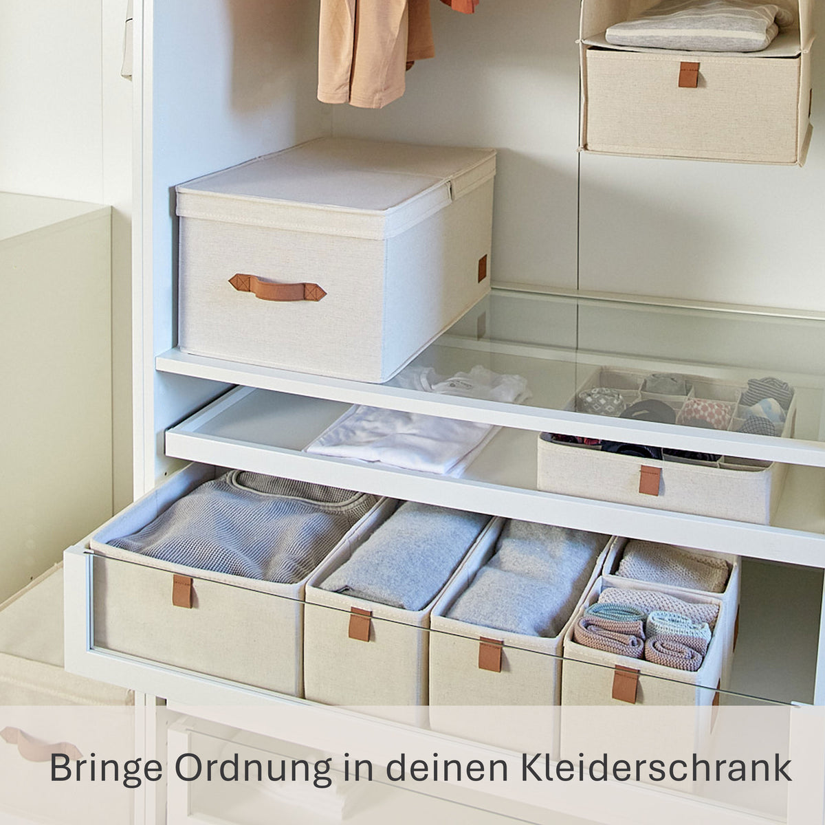 Aufbewahrungsbox mit Klappdeckel – PREMIUM