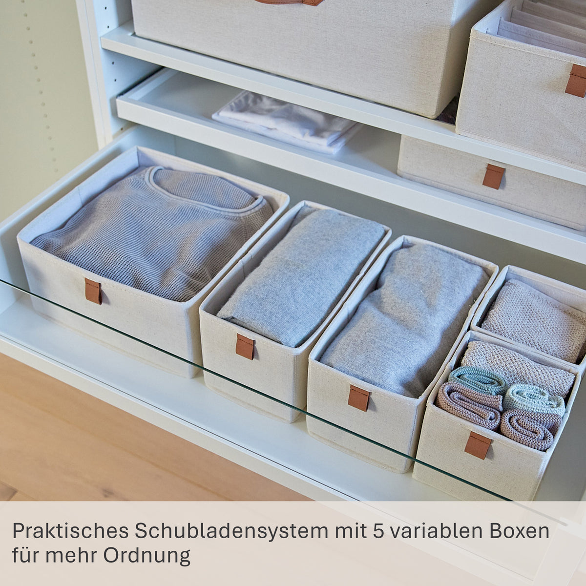 Kleiderschrank Organizer 5-teilig – PREMIUM