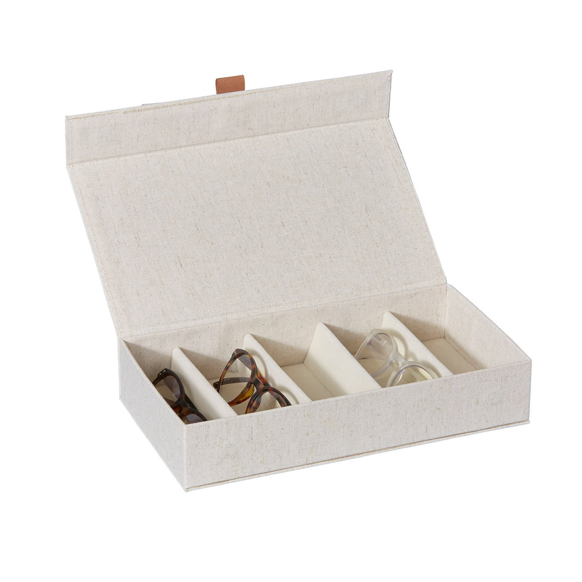 Brillenbox für 5 Brillen – PREMIUM