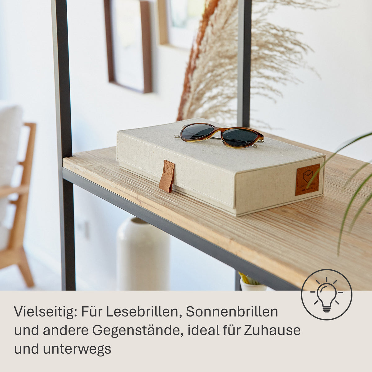Brillenbox für 5 Brillen – PREMIUM