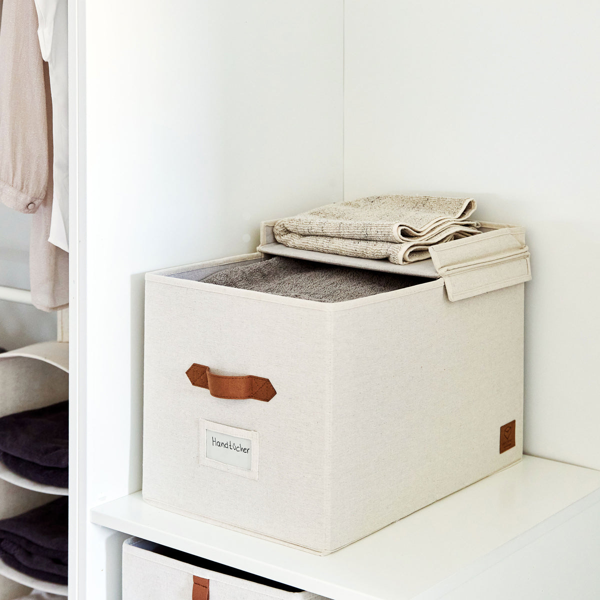 Aufbewahrungsbox mit Klappdeckel – PREMIUM
