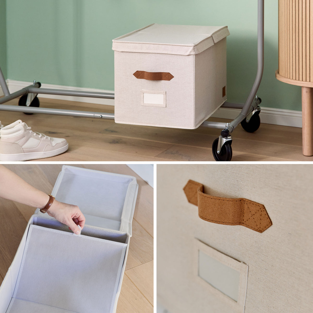 LOVE IT STORE IT Aufbewahrungsbox mit Klappdeckel – PREMIUM