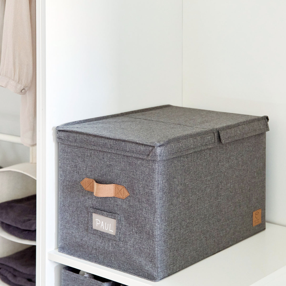 Aufbewahrungsbox mit Klappdeckel – PREMIUM