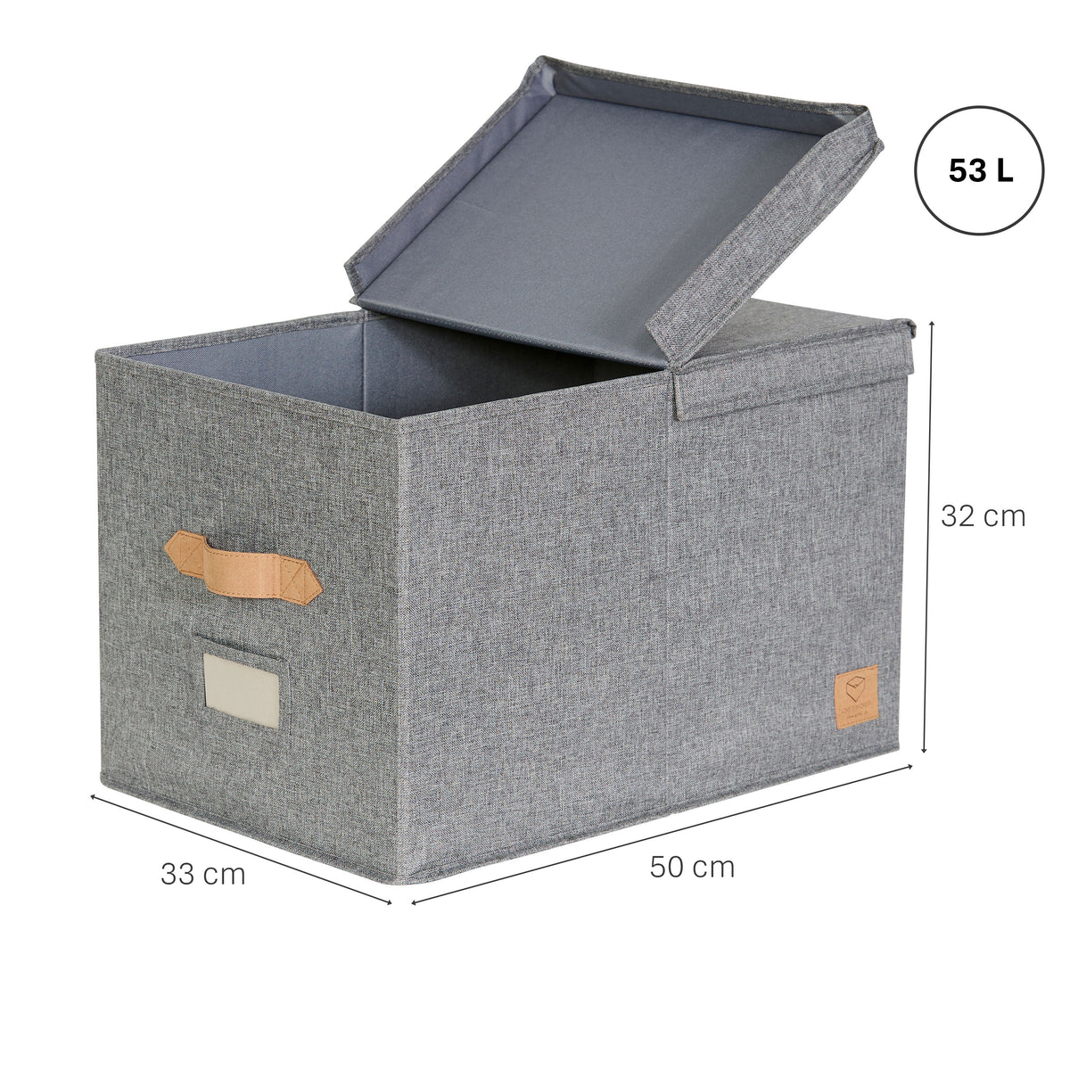 Aufbewahrungsbox mit Klappdeckel – PREMIUM