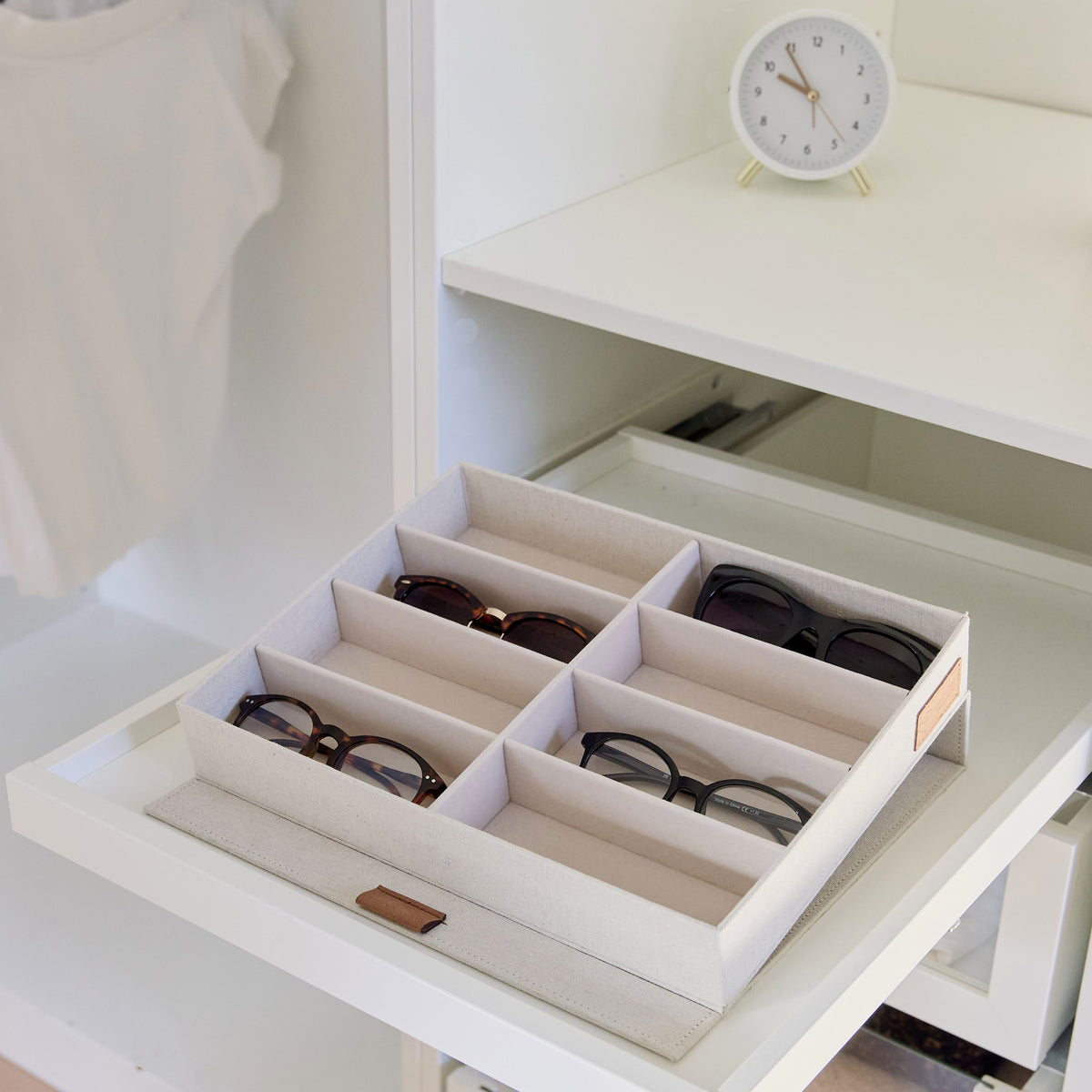 Brillenbox für 8 Brillen – PREMIUM