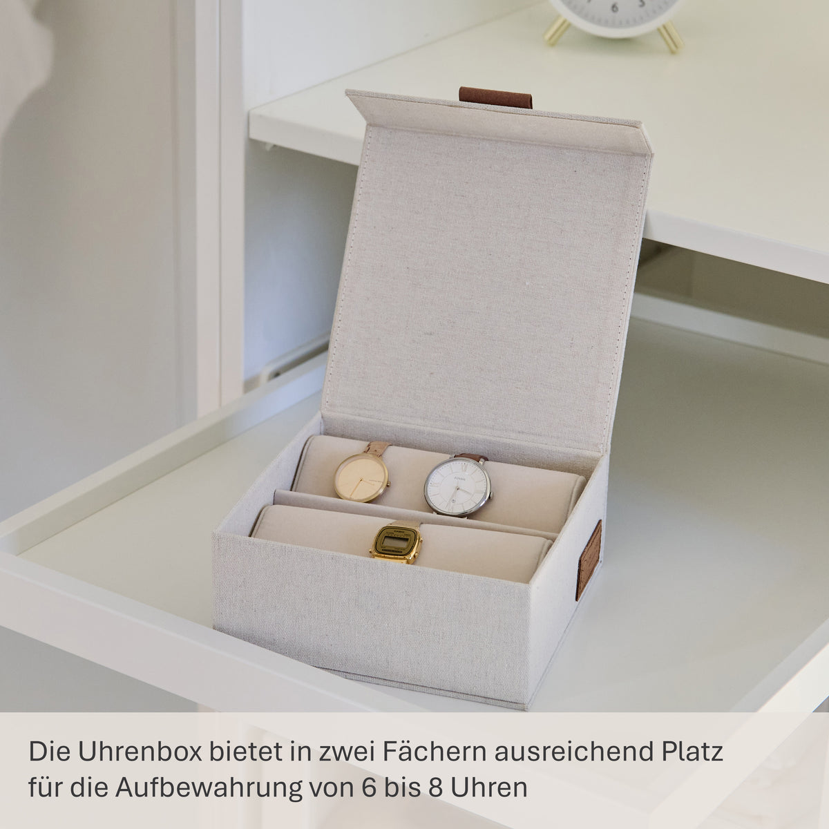 Aufbewahrungsbox für Uhren – PREMIUM