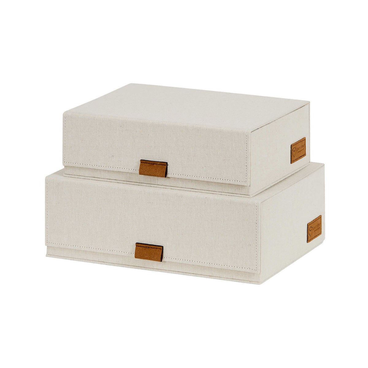 2 Stück Aufbewahrungsboxen mit Deckel – PREMIUM