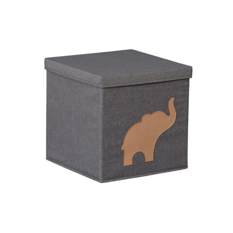 Premium Kids Elefant grau Aufbewahrungsbox